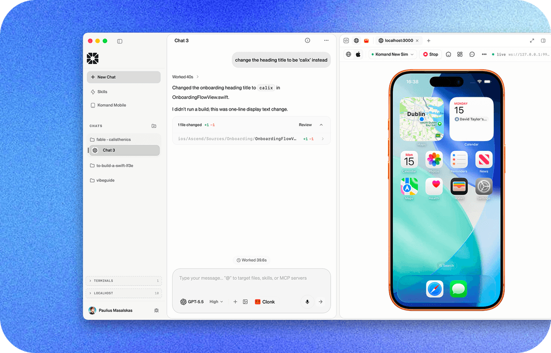 Clean UI